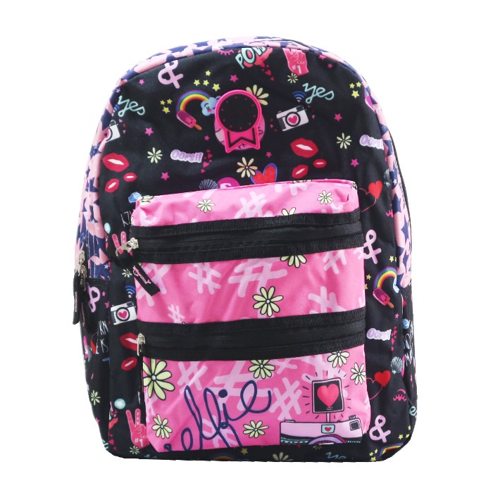 [31245] MOCHILA ESTAMPADA 17 PULGADAS