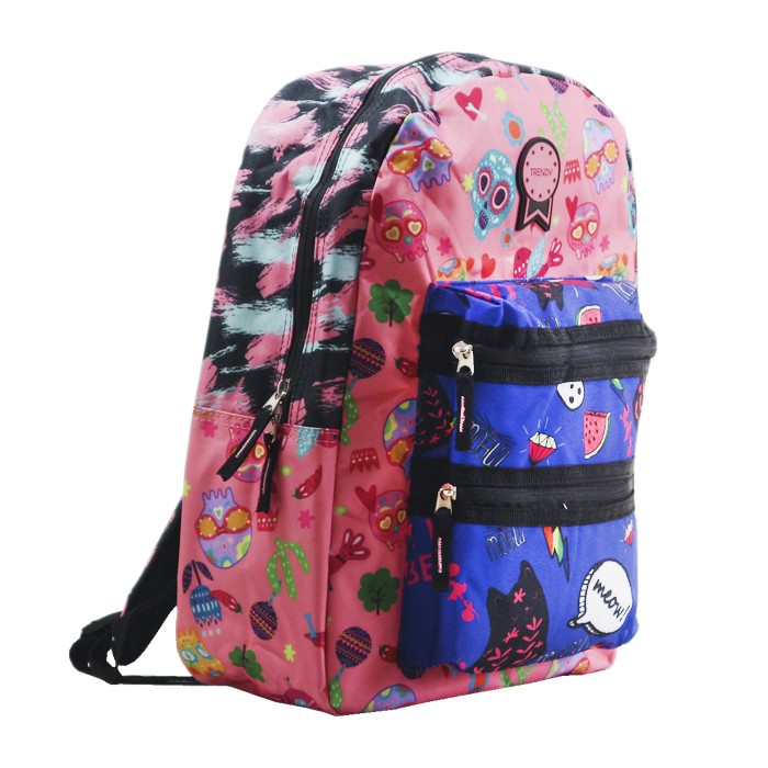 [31245] MOCHILA ESTAMPADA 17 PULGADAS