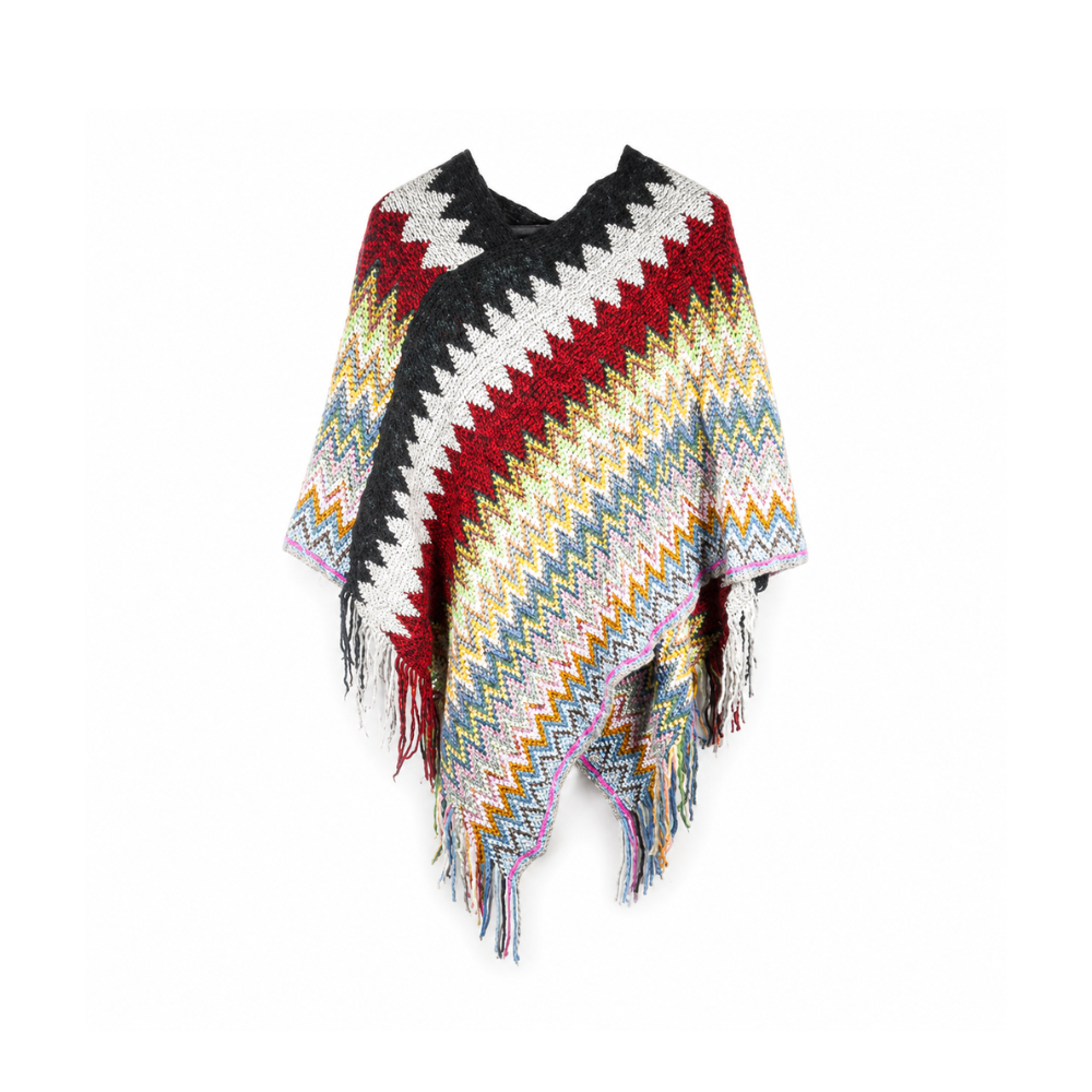 [40335] PONCHO TEJIDO