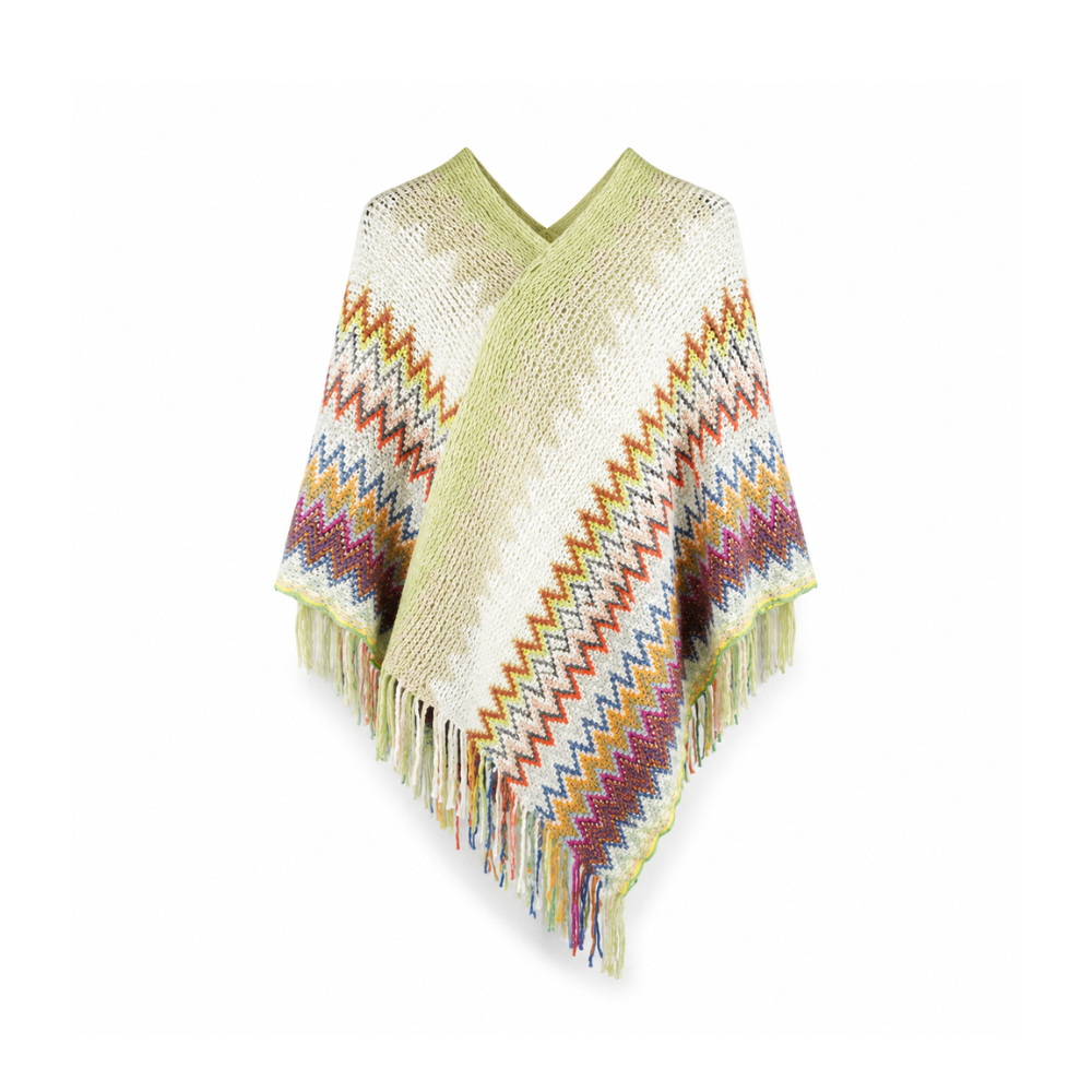 [40335] PONCHO TEJIDO