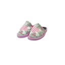 [40921] PANTUFLA ALGODON DAMA 35-36