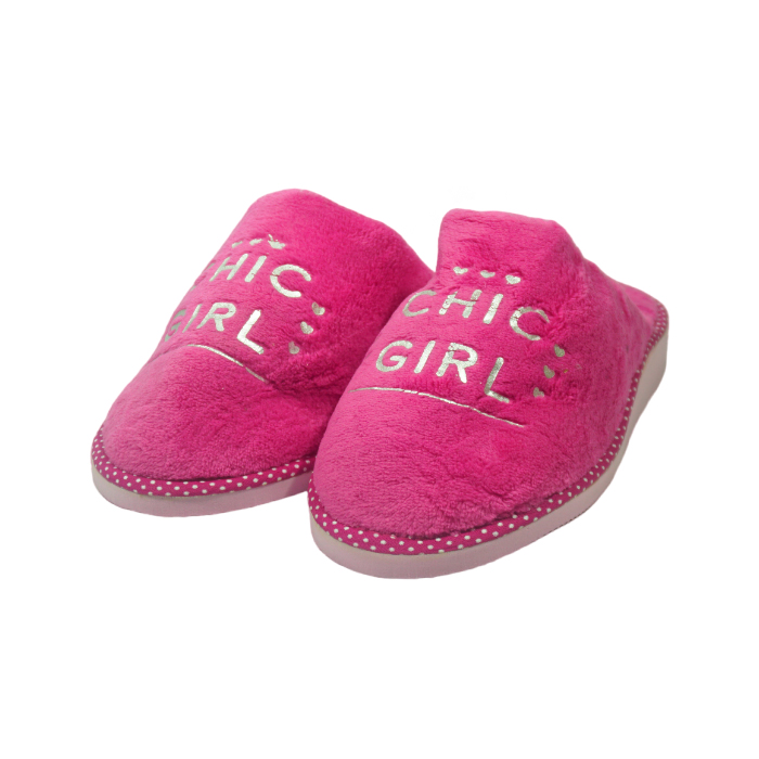 [40930] PANTUFLA DAMA POLAR ESTAMPADA 35-36