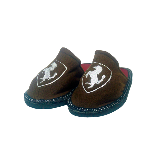 [40972] PANTUFLA LOGO FERRARI HOMBRE 39-40