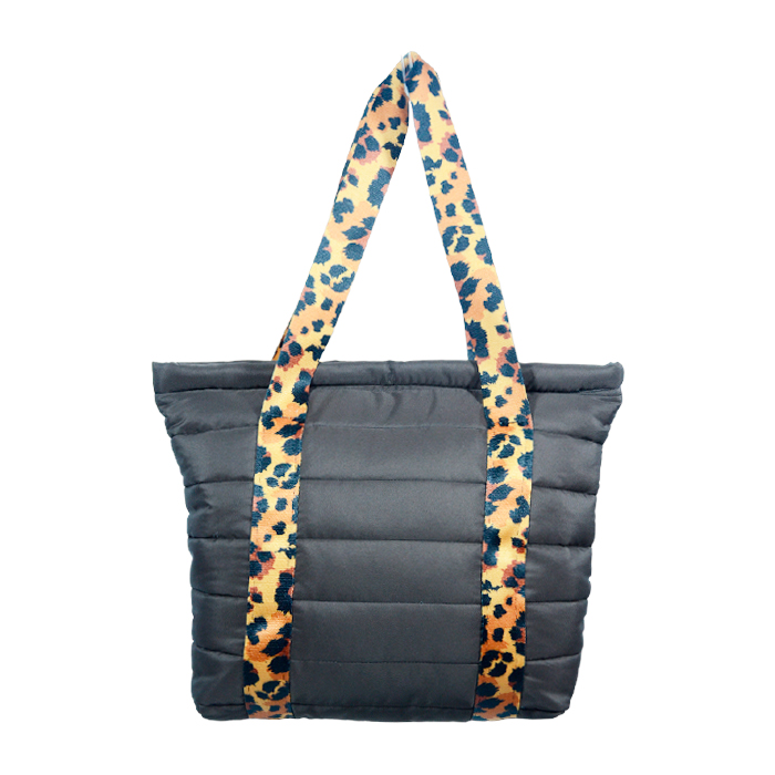 [41540] BOLSO PUFFER C/ CORREA ESTAMPADA