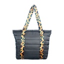 [41540] BOLSO PUFFER C/ CORREA ESTAMPADA