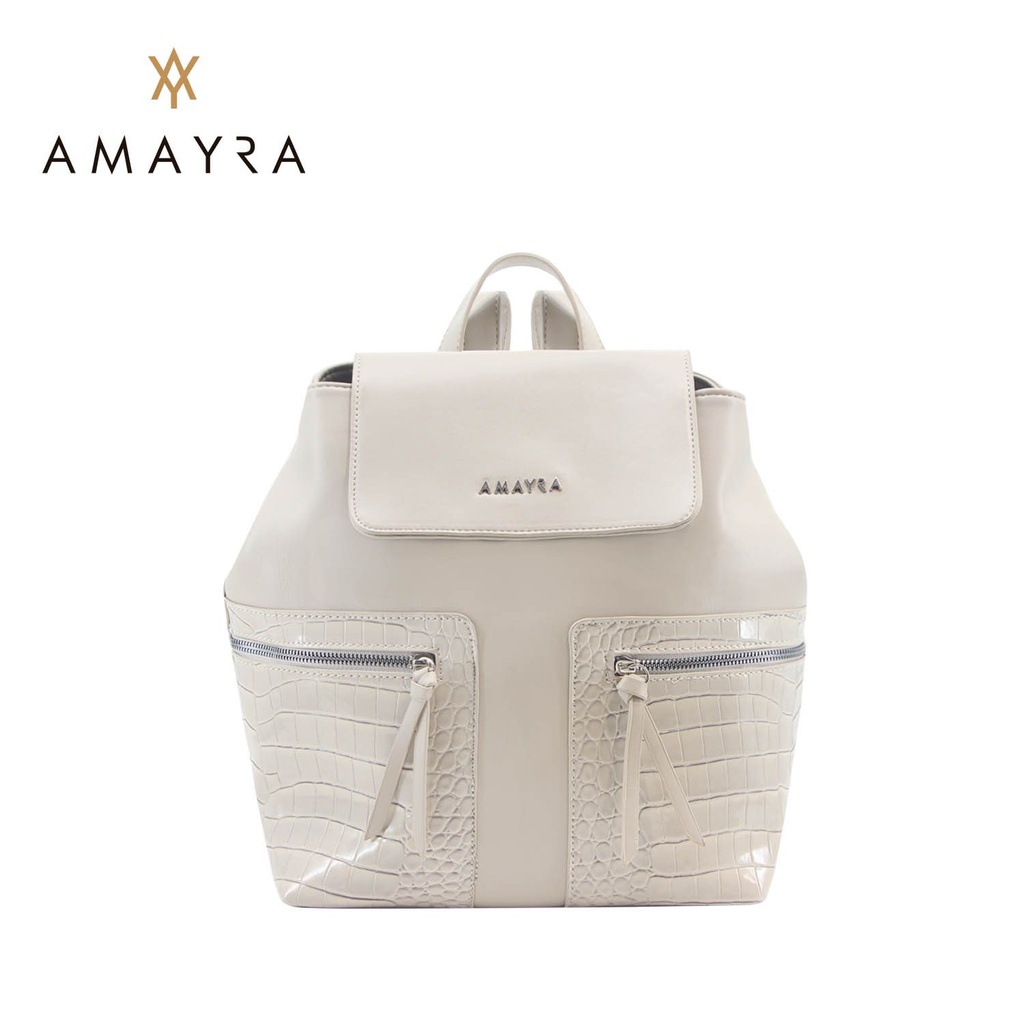 [41862] MOCHILA DOBLE BOLSILLO DELANTERO AMAYRA