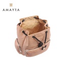 [41863] MOCHILA AMAYRA TEXTURADA MULTIBOLSILLO