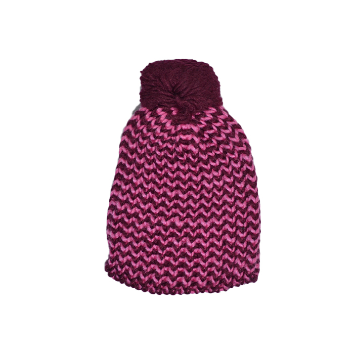 [11391] GORRO DE LANA CON POMPON