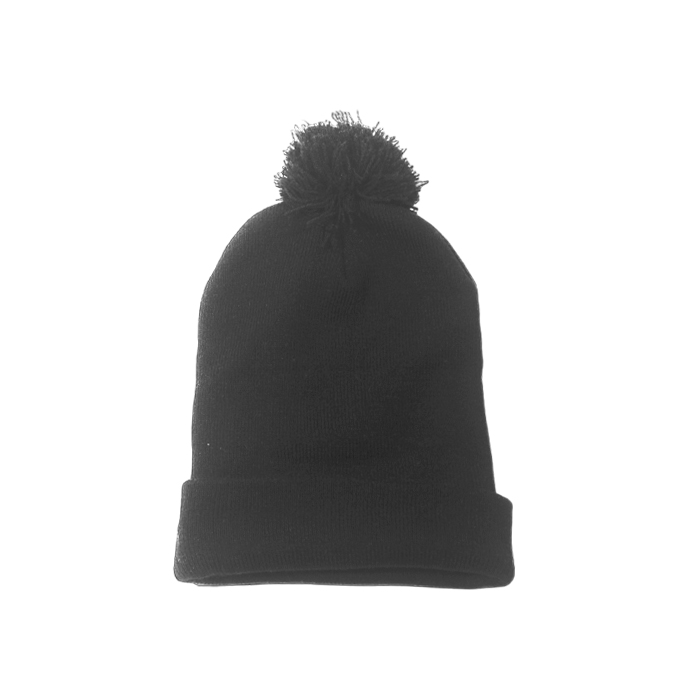 [40957] GORRO DE LANA CON POMPON