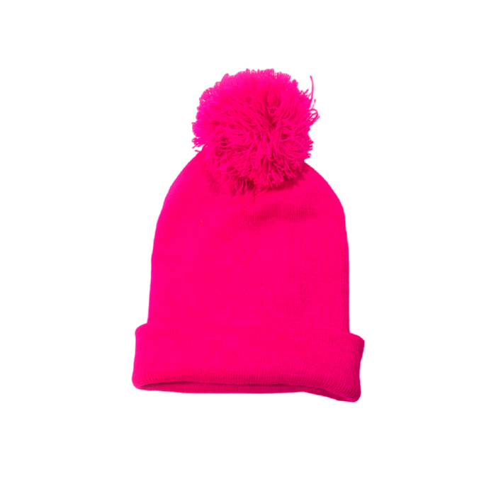 [40957] GORRO DE LANA CON POMPON