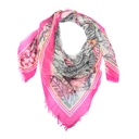 [19585] CHALINA FLORES Y GUARDAS 130X130CM