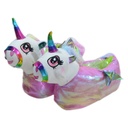 [28414] PANTUFLONES UNICORNIO CON ALAS TALLE 1    33-34