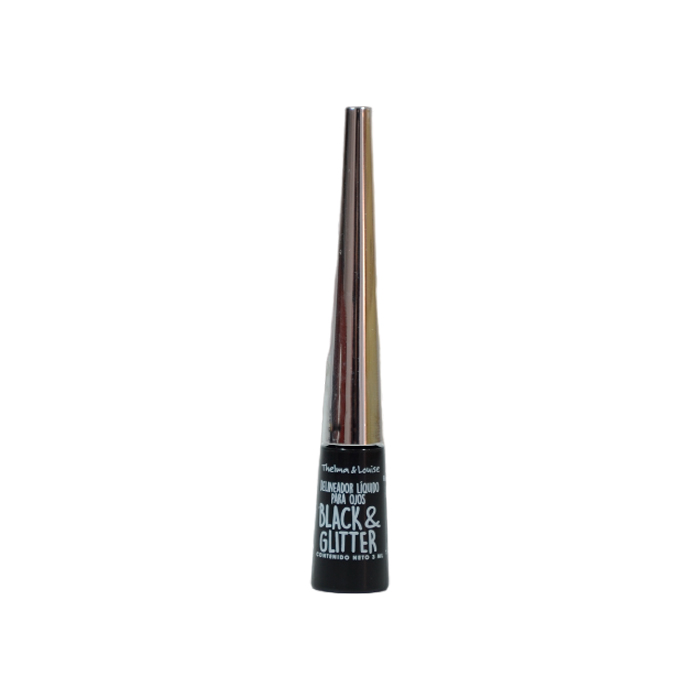 [31331] DELINEADOR PARA OJOS LIQUIDO BLACK & GLITTER