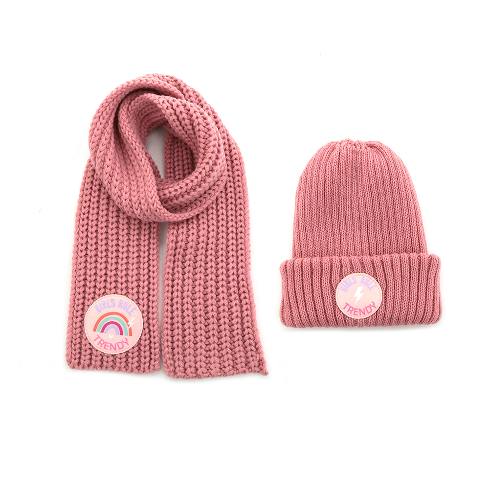 [36012] SET INVIERNO BUFANDA + GORRO