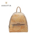 [37812] MOCHILA CUERO PU AMAYRA 29X26X13CM