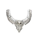 GARGANTILLA GRANDE VINTAGE PLATEADA