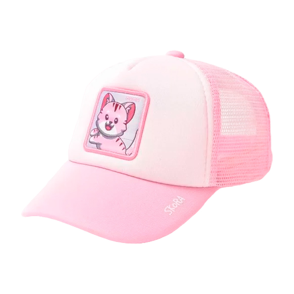 GORRA CAP INFANTIL CON PARCHE SUBLIMADO KORI Y BORDADO.