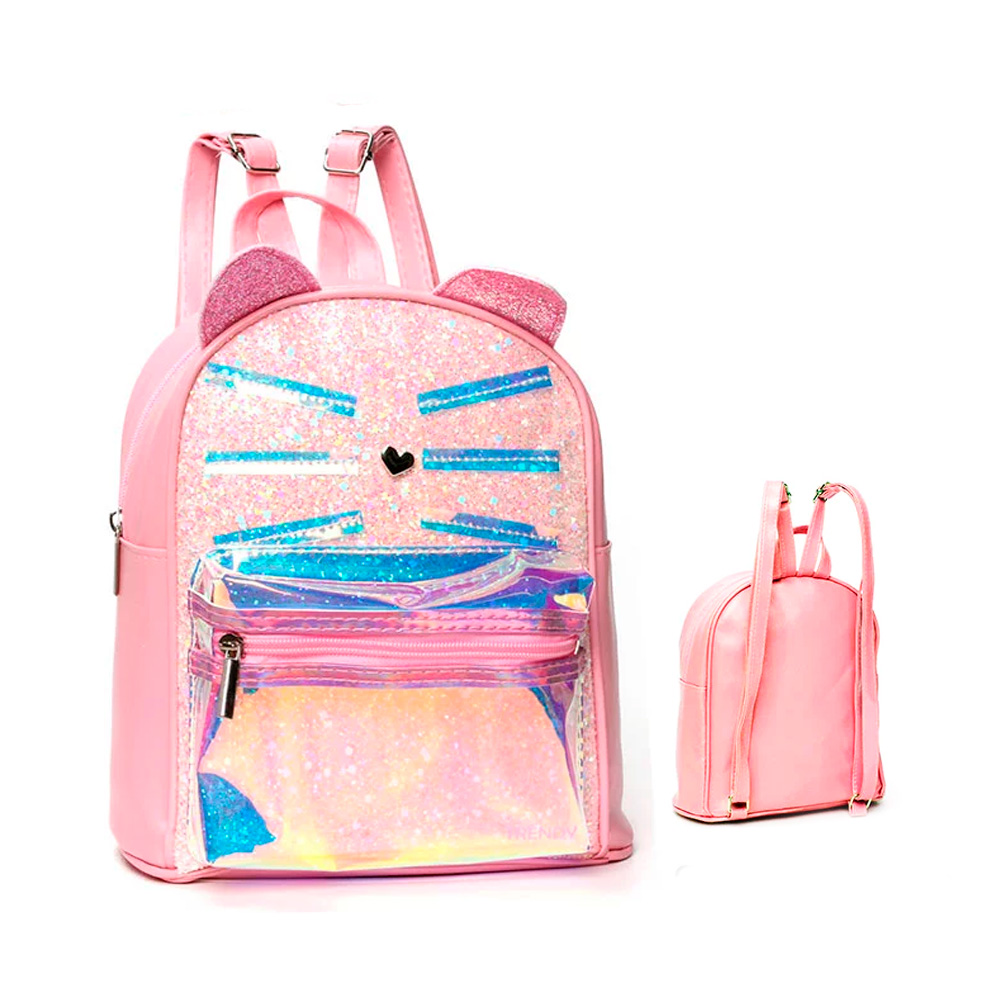 MOCHILA INFANTIL ARCOIRIS LENTEJUELAS