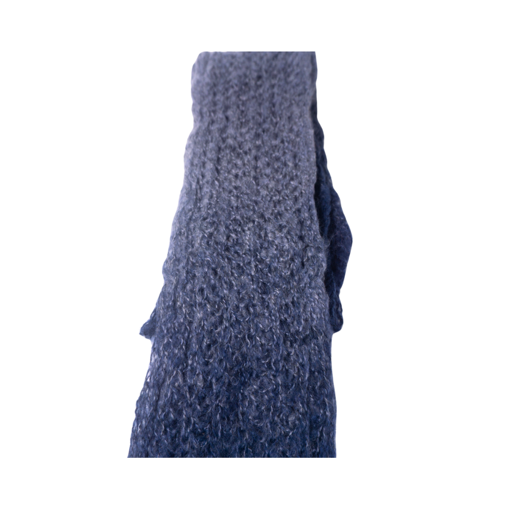 BUFANDA DE LANA BICOLOR 240X25CM