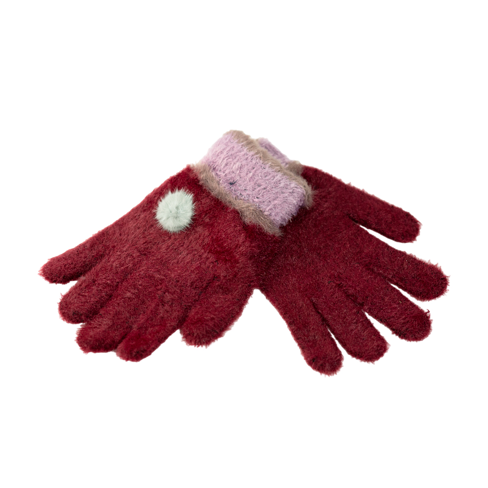 GUANTES CON POMPON