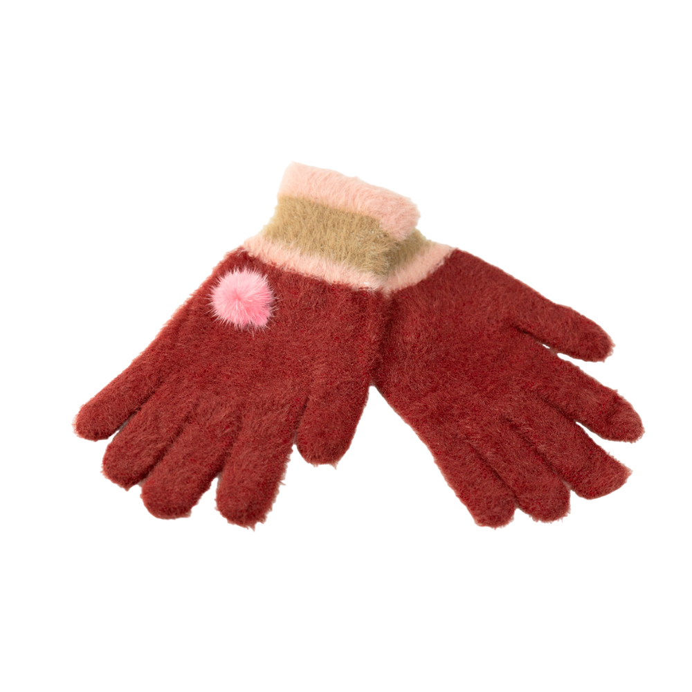 GUANTES CON POMPON