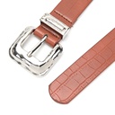 CINTURON CON HEBILLA DORADA