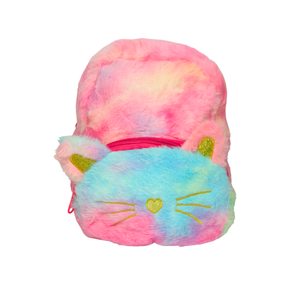 MOCHILA INFANTIL GATITO PELUCHE