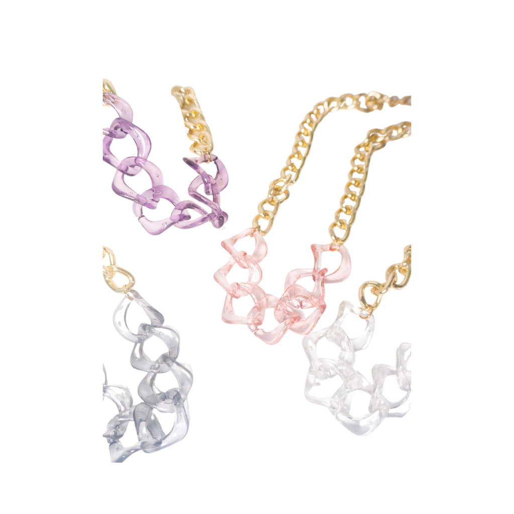 COLLAR CADENA COLOR
