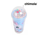 VASO 450 ML CHIMOLA CON BOMBILLA BUNNY