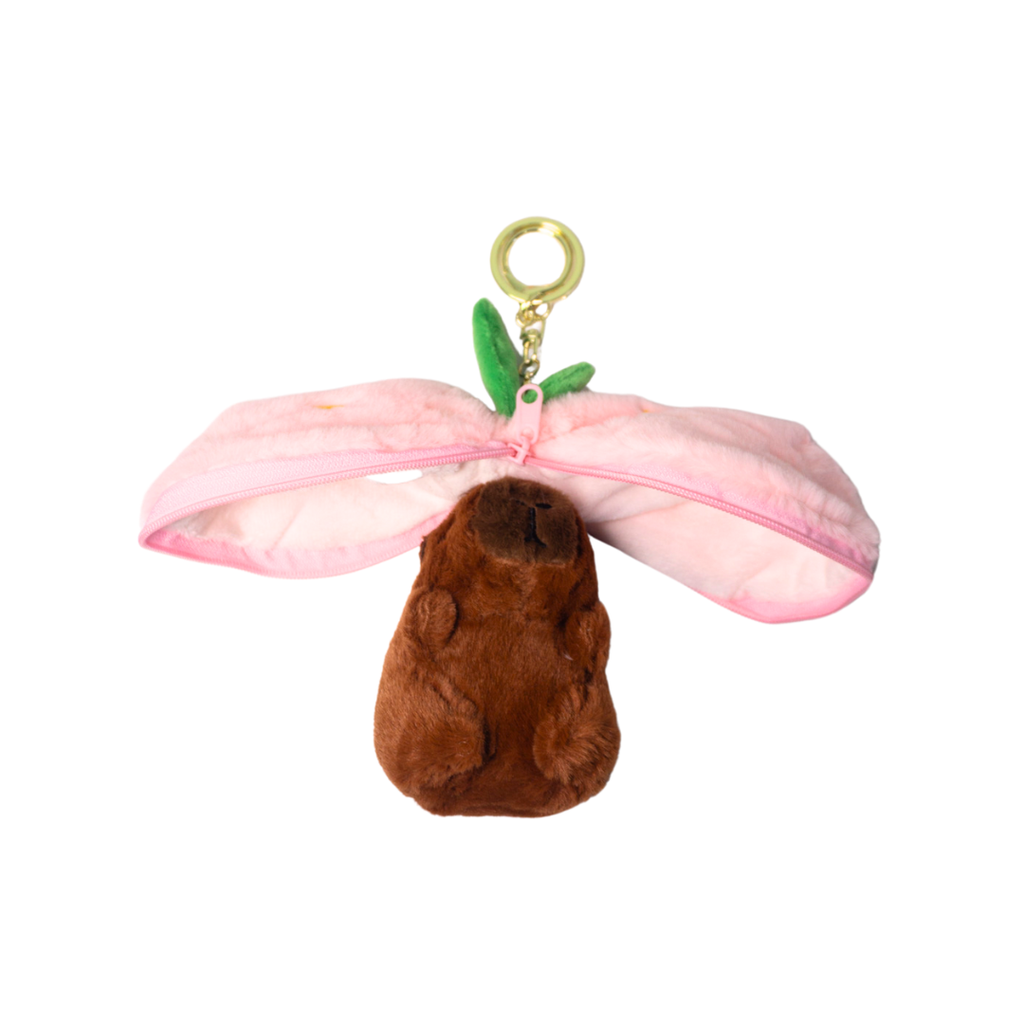 MONEDERO FRUTA CON CAPYBARA DENTRO