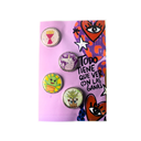 SET PINS REDONDOS PARA ROPA