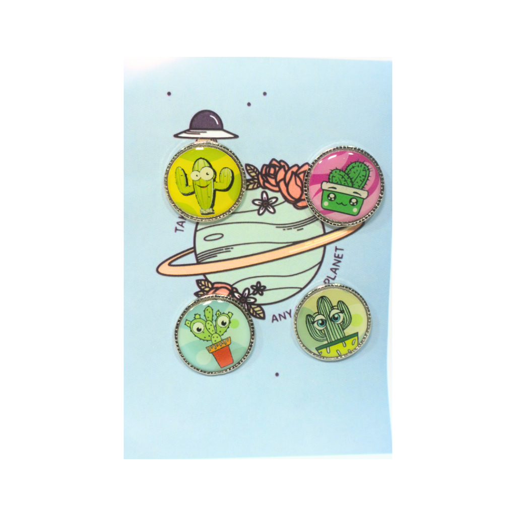 SET PINS REDONDOS PARA ROPA