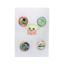 SET PINS REDONDOS PARA ROPA