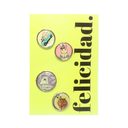 SET PINS REDONDOS PARA ROPA