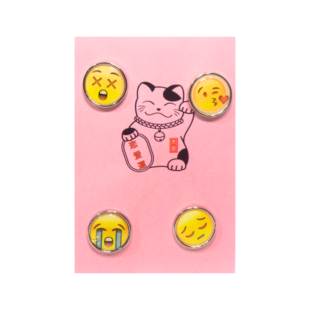 SET PINS REDONDOS PARA ROPA