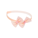 VINCHA INFANTIL CON APLIQUE DE FLOR TUL