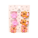 SET PELO BROCHE COLERO Y PINZAS CAPIBARA