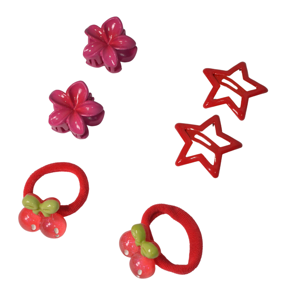 SET PELO RED CHERRY