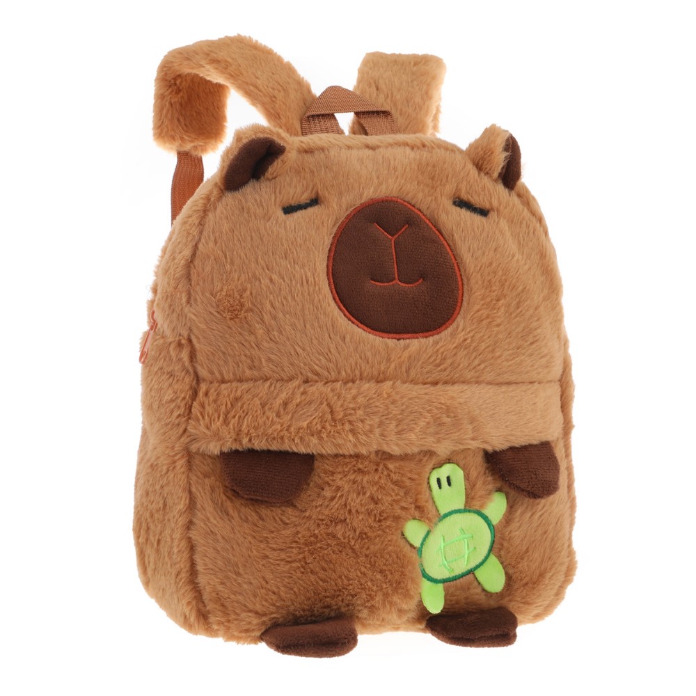 MOCHILA PELUCHE CAPIBARA
