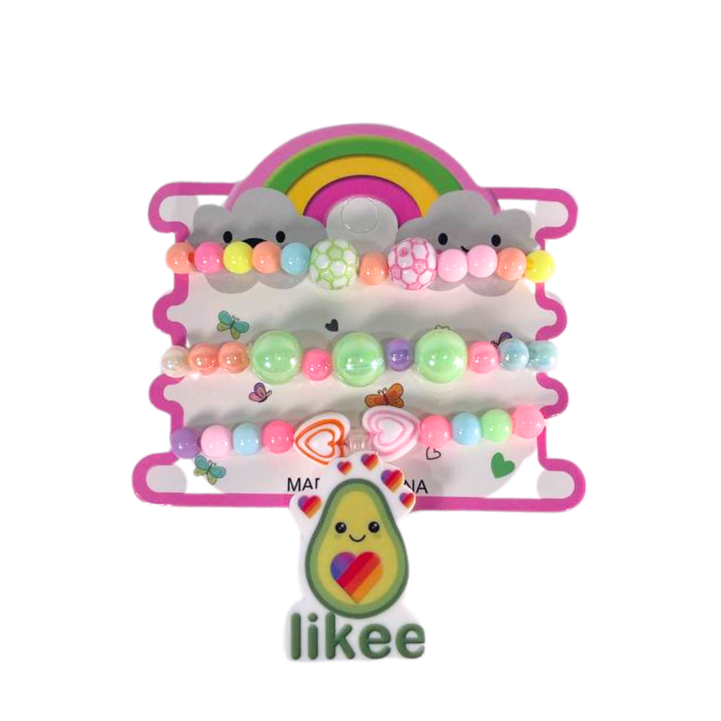 SET INFANTIL DE PULSERAS MOSTACILLAS #35