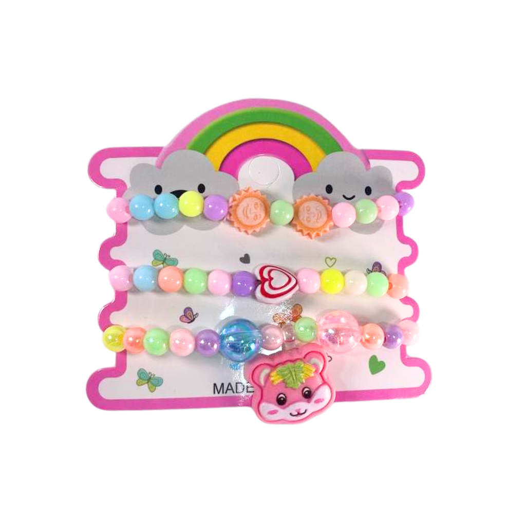 SET INFANTIL DE PULSERAS MOSTACILLAS #35