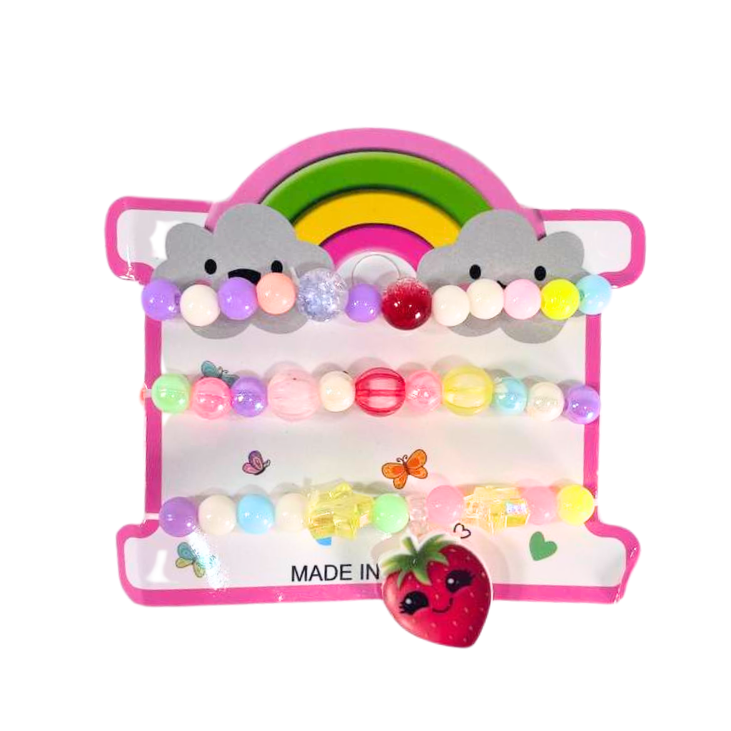 SET INFANTIL DE PULSERAS MOSTACILLAS #35