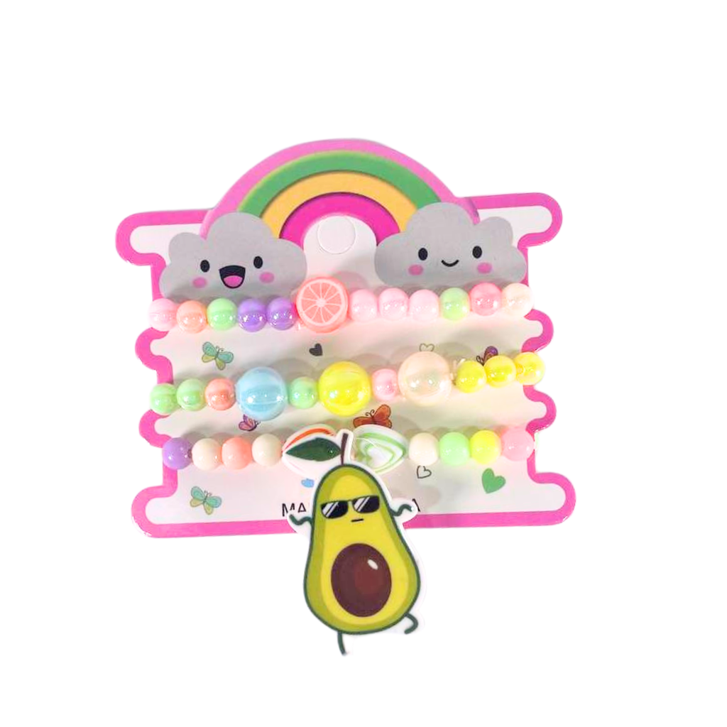 SET INFANTIL DE PULSERAS MOSTACILLAS #35