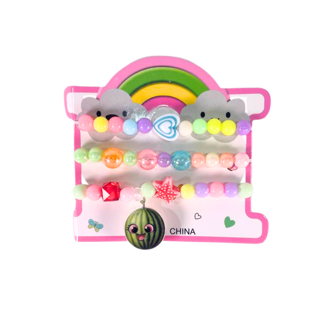 SET INFANTIL DE PULSERAS MOSTACILLAS #35