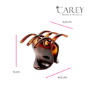 PINZA 3 DIENTES LISA GRANDE CAREY