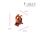 PINZA 2 DIENTES MINI CAREY