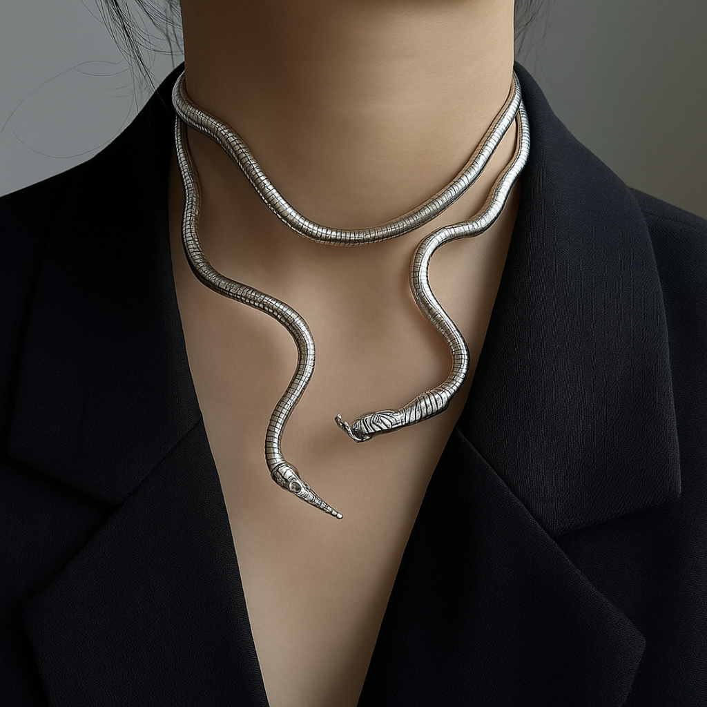 COLLAR BRAZALETE VIBORA MULTIUSO