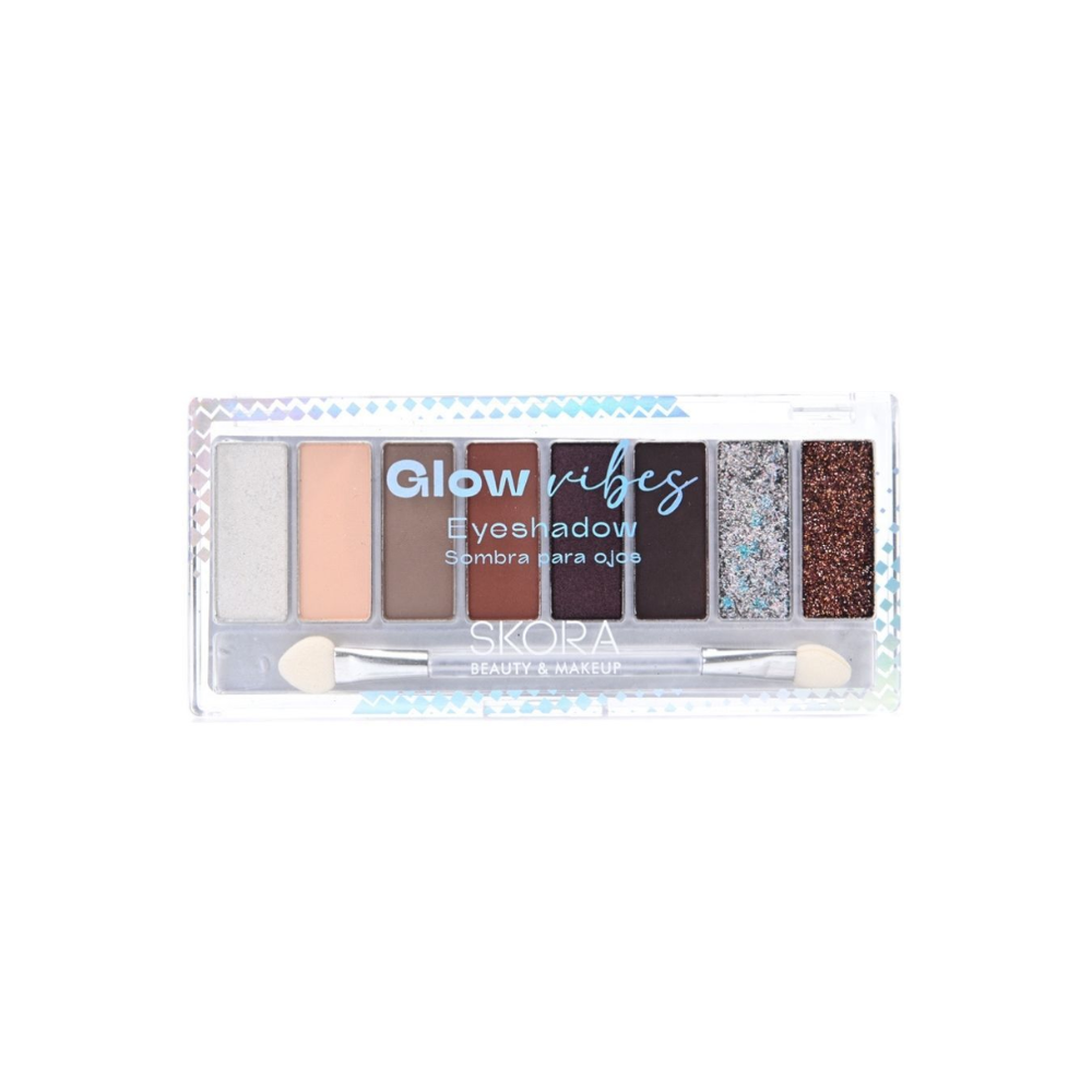 PALETA DE SOMBRAS X8 TONOS SKORA