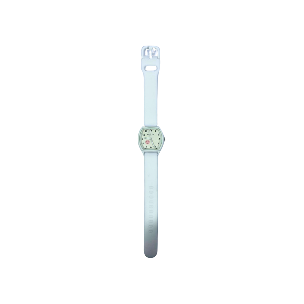 RELOJ CON MALLA DE SILICONA ESTAMPADO