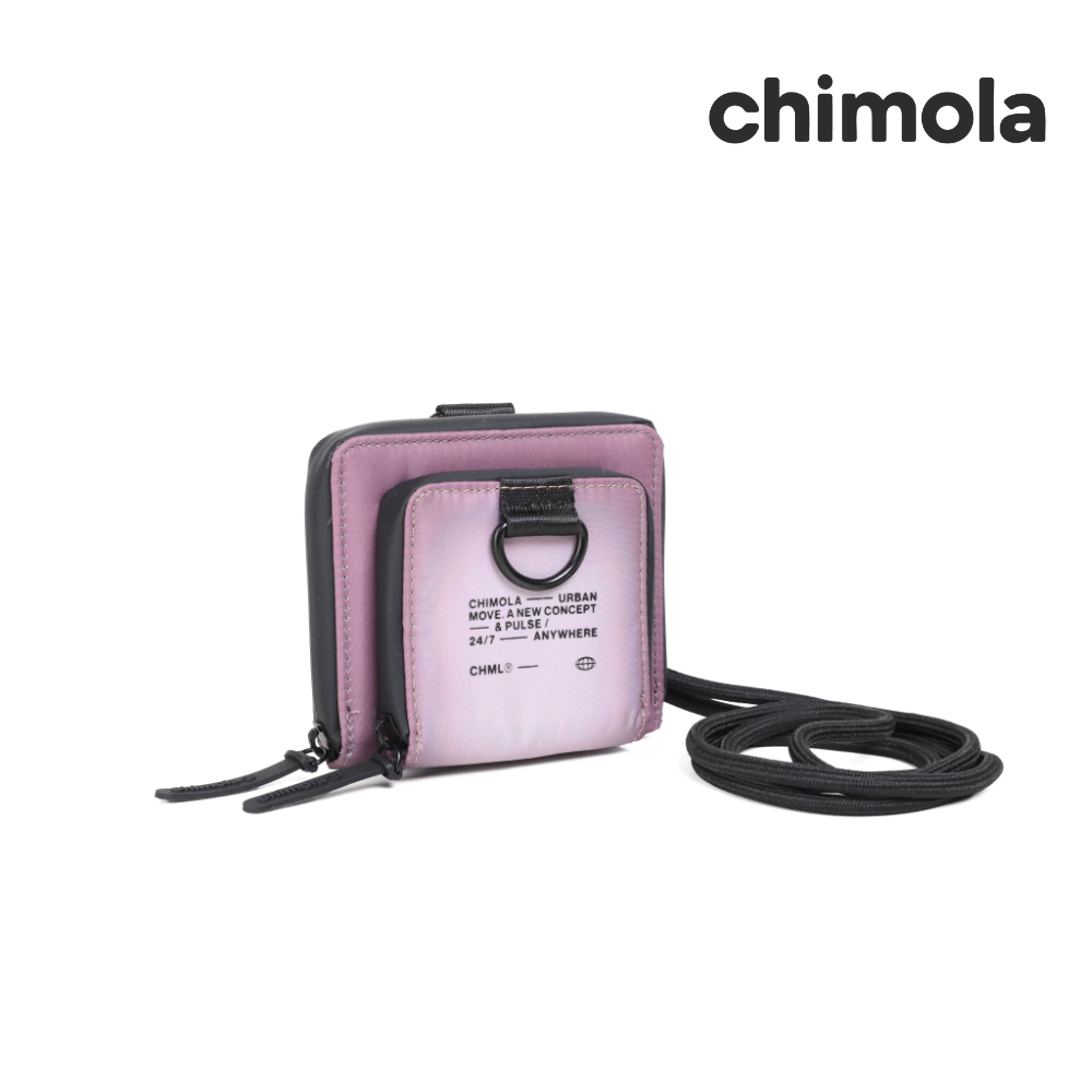 BILLETERA CON CORREA DEGRADE CHIMOLA